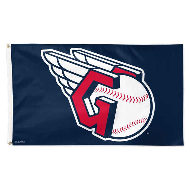 Bandera de los Cleveland Guardians, estilo de lujo, 3 x 5 pulgadas