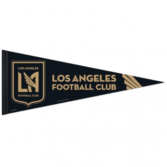 Banderín de Los Ángeles FC de 12 x 30, estilo premium