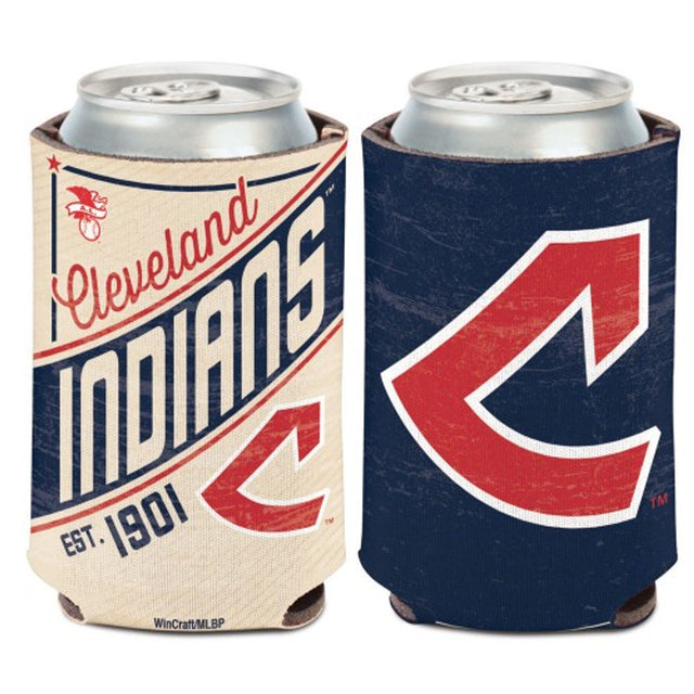 Enfriador de latas de diseño vintage de los Cleveland Guardians