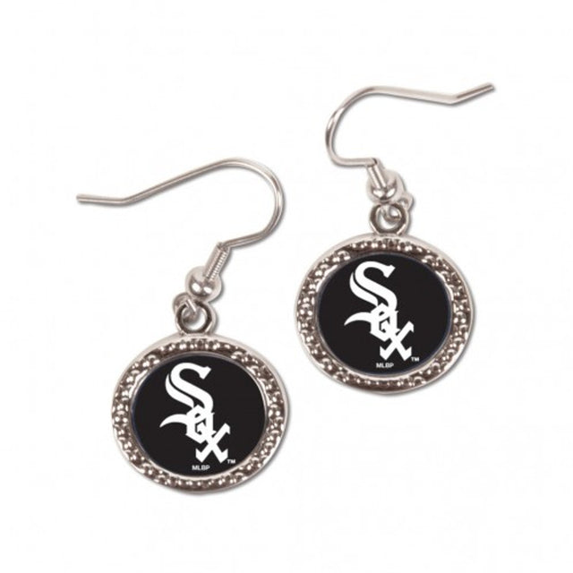 Pendientes de los White Sox de Chicago con diseño redondo