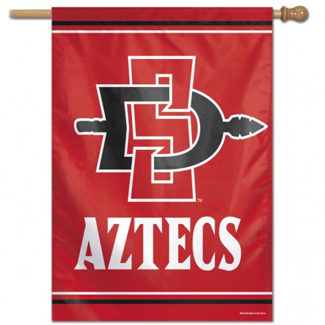 Bandera de los San Diego State Aztecs de 28 x 40 en vertical