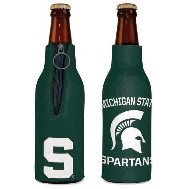 Enfriador de botellas de los Spartans del estado de Michigan