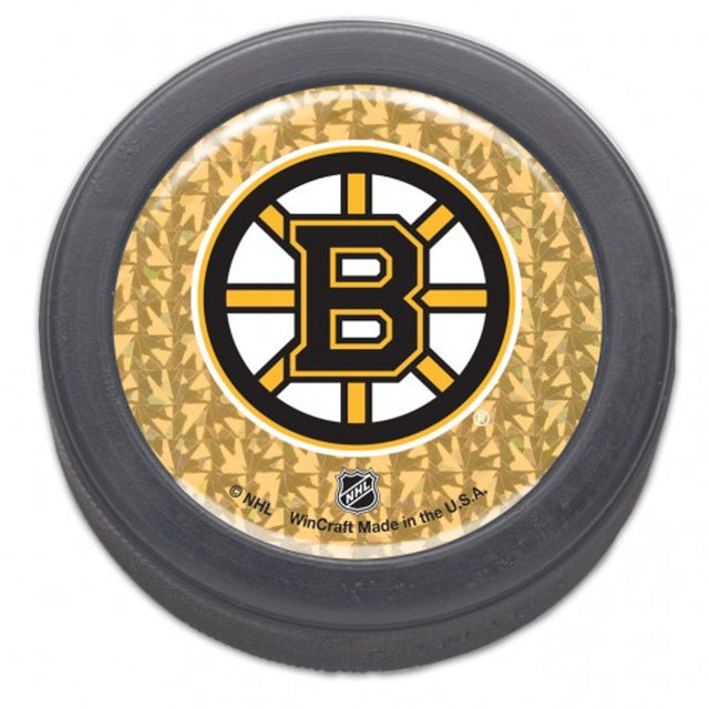 Disco de hockey con forma de cúpula de los Boston Bruins, empaquetado, prismático