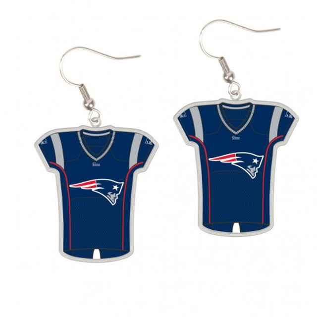 New England Patriots Earrings Jersey Style