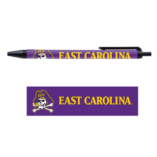 Paquete de 5 bolígrafos de los East Carolina Pirates