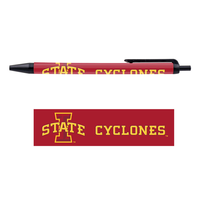 Paquete de 5 bolígrafos de los Iowa State Cyclones