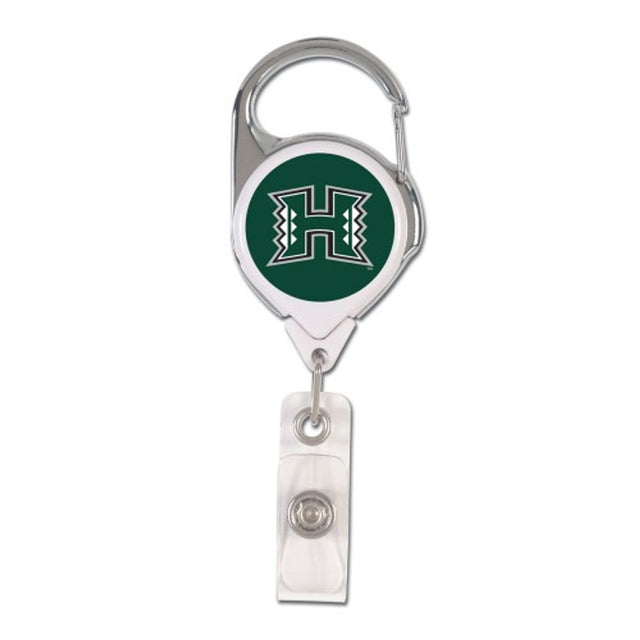 Hawaii Warriors Badge Holder Premium Retractable