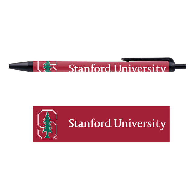 Bolígrafos Stanford Cardinal, paquete de 5