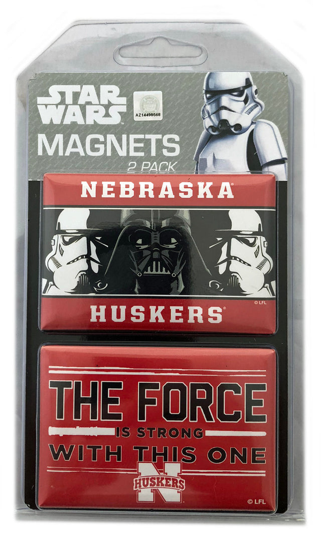 Nebraska Cornhuskers Magnets 2x3 Rectangle 2 Pack Star Wars