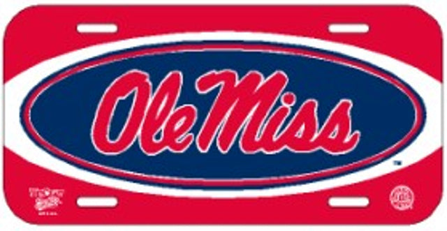 Mississippi Rebels License Plate