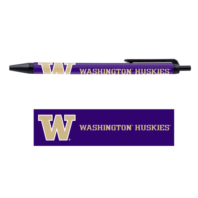 Paquete de 5 bolígrafos de Washington Huskies