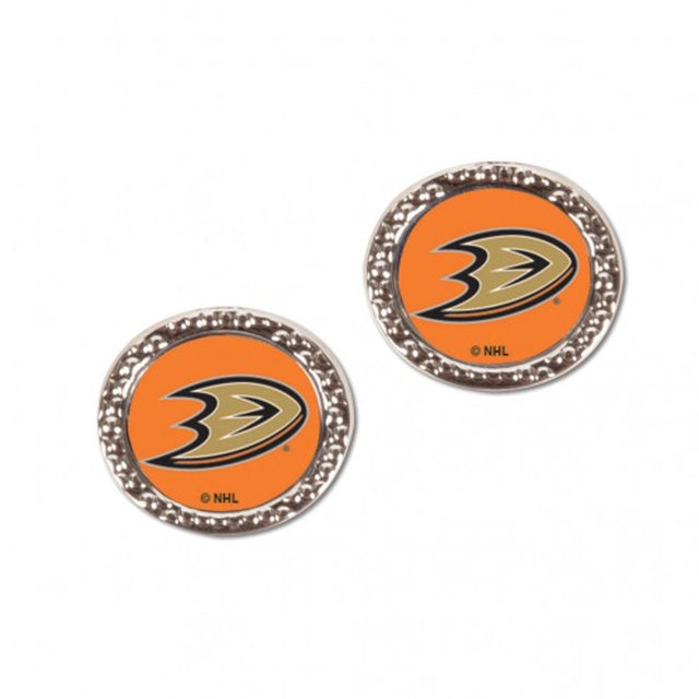 Anaheim Ducks Earrings Post Style