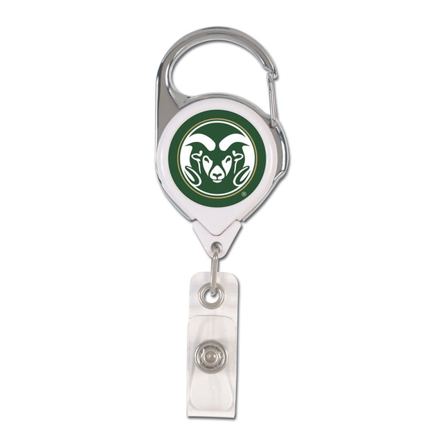 Colorado State Rams Badge Holder Premium Retractable