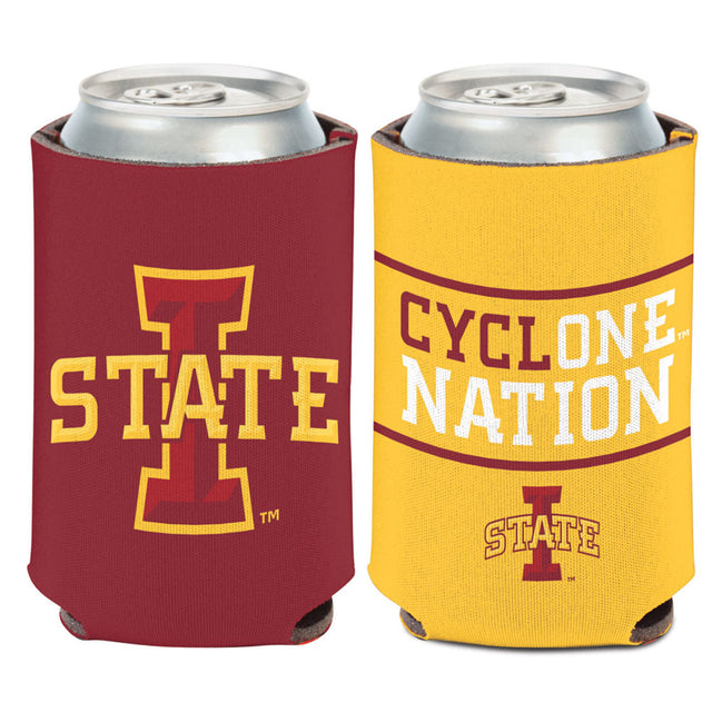 Diseño del eslogan del enfriador de latas de Iowa State Cyclones