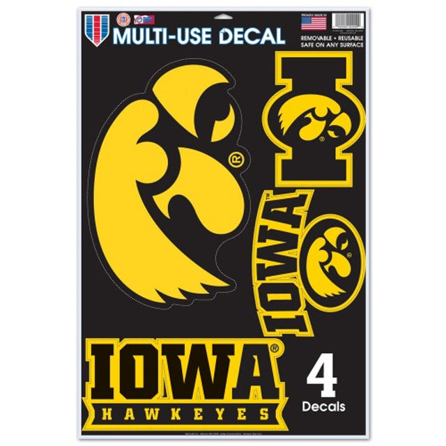 Iowa Hawkeyes Decal 11x17 Multi Use