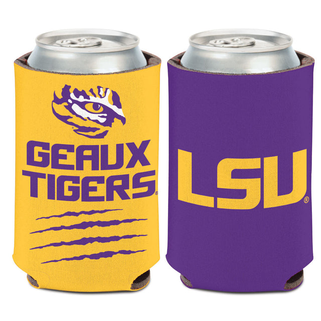 Diseño del eslogan del enfriador de latas de los LSU Tigers