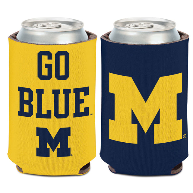 Michigan Wolverines Can Cooler Slogan Design