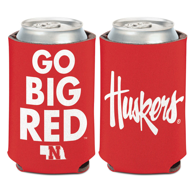 Nebraska Cornhuskers Can Cooler Slogan Design