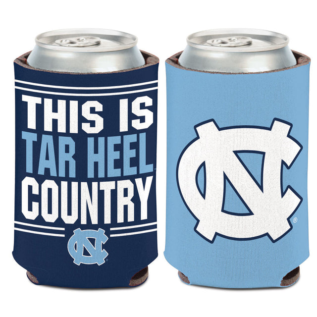 North Carolina Tar Heels Can Cooler Slogan Design