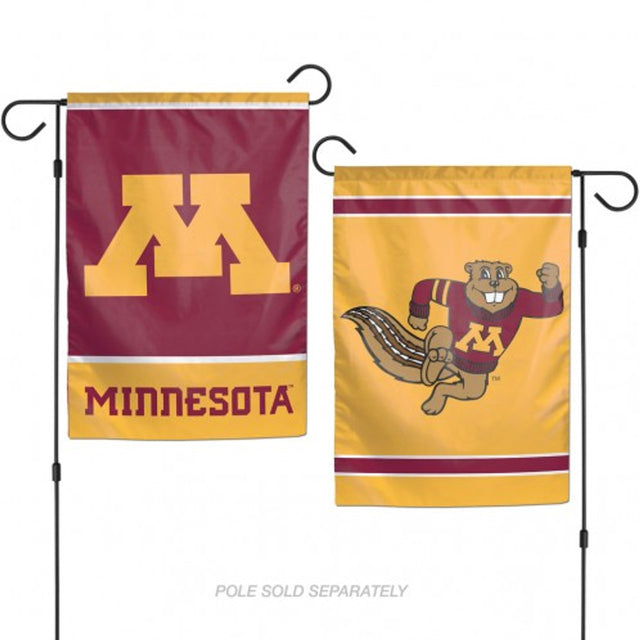 Bandera de Minnesota Golden Gophers de 12 x 18 pulgadas estilo jardín