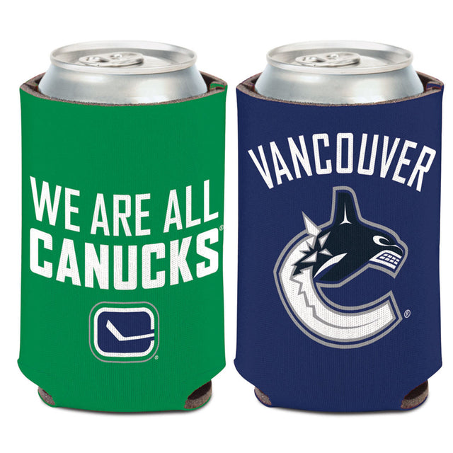 Vancouver Canucks Can Cooler Slogan Design