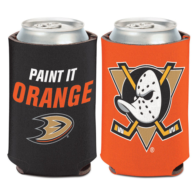 Anaheim Ducks Can Cooler Slogan Design