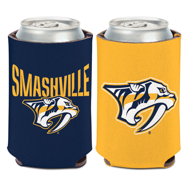 Diseño del eslogan de la lata de refresco de los Nashville Predators