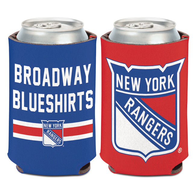 New York Rangers Can Cooler Slogan Design