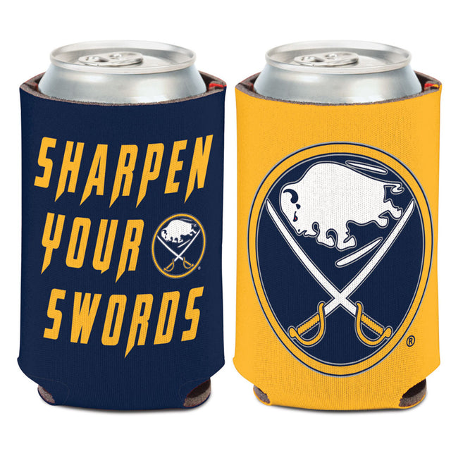 Buffalo Sabres Can Cooler Slogan Design