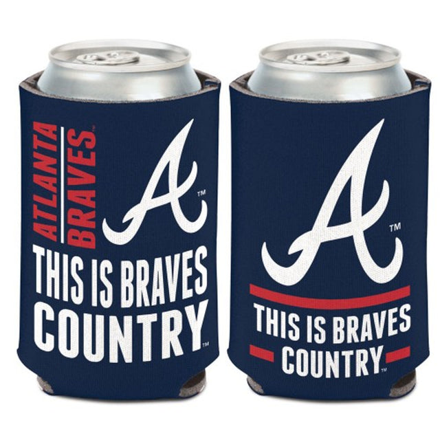 Diseño del eslogan del enfriador de latas de los Atlanta Braves