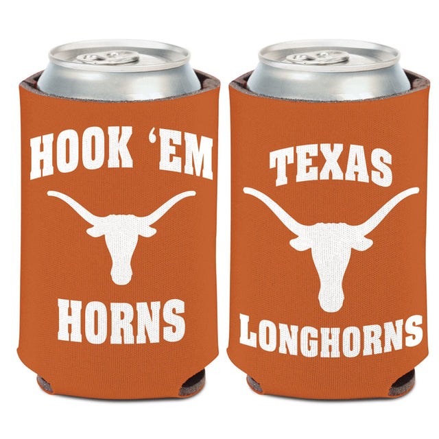 Diseño del eslogan del enfriador de latas de Texas Longhorns