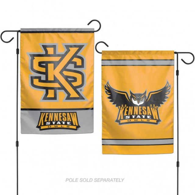 Kennesaw State Owls Flag 12x18 Garden Style 2 Sided