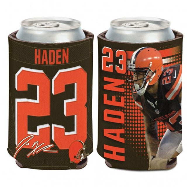 Enfriador de latas de los Cleveland Browns Joe Haden Design CO