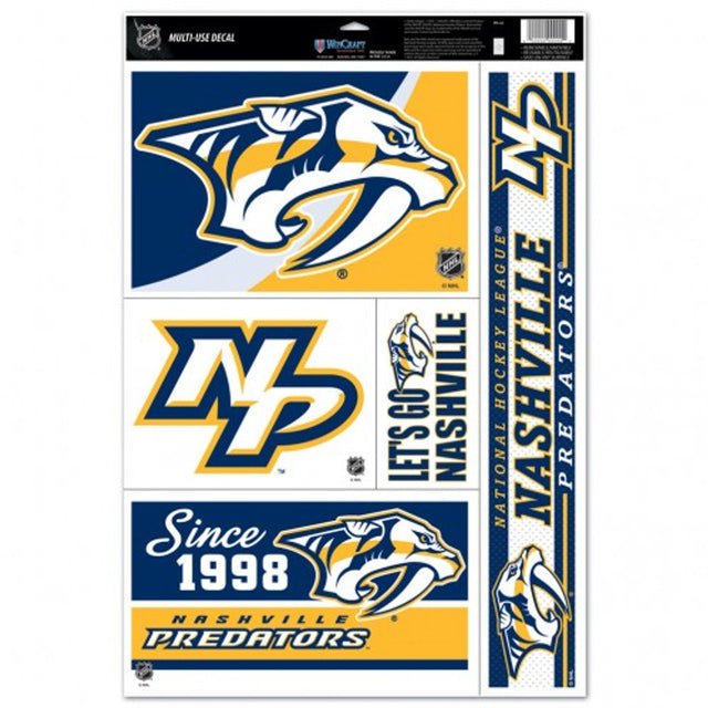 Calcomanía de los Nashville Predators 11 x 17 Ultra