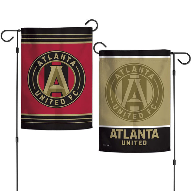 Bandera de Atlanta United de 12 x 18 pulgadas, estilo jardín, de 2 lados