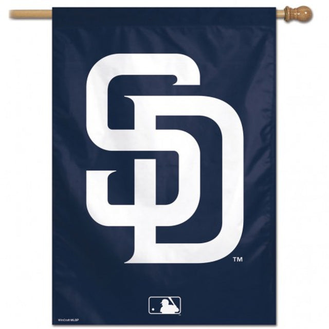 San Diego Padres Banner 28x40 Vertical Alternate Design