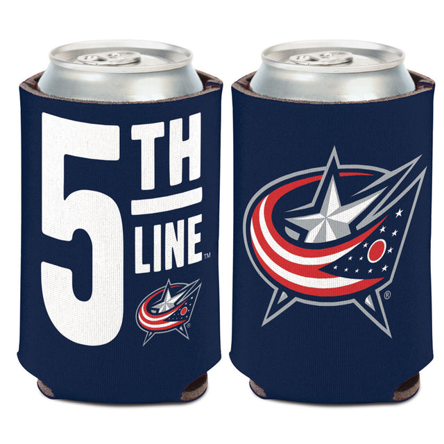 Columbus Blue Jackets Can Cooler Slogan Design