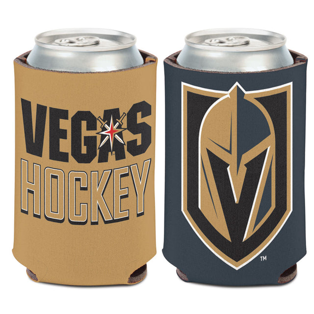 Diseño de eslogan para enfriador de latas de Vegas Golden Knights