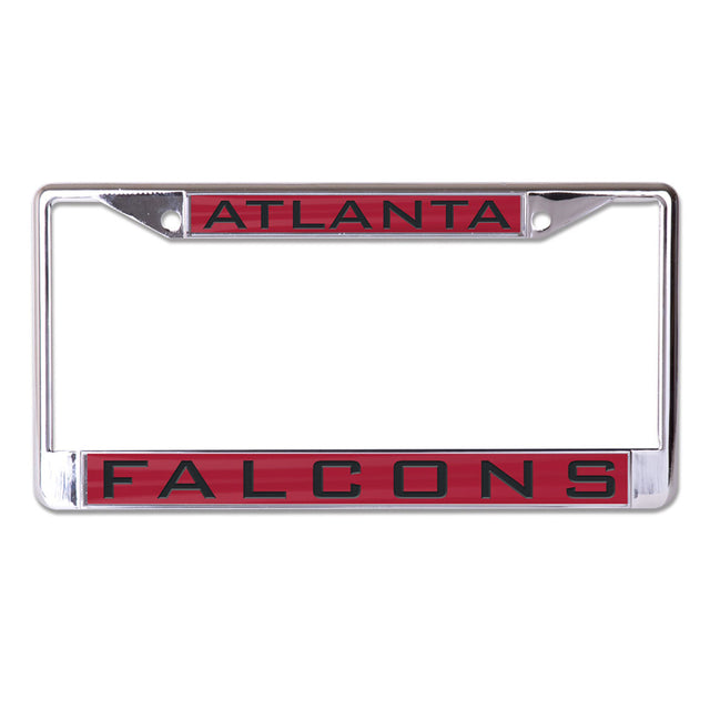 Atlanta Falcons License Plate Frame - Inlaid