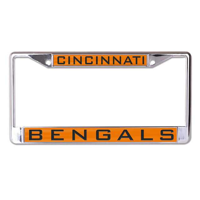 Cincinnati Bengals License Plate Frame - Inlaid