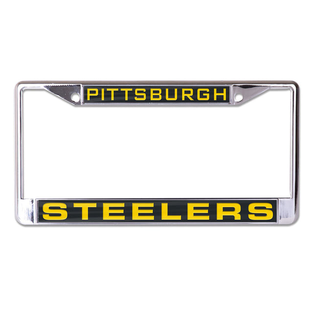 Pittsburgh Steelers License Plate Frame - Inlaid