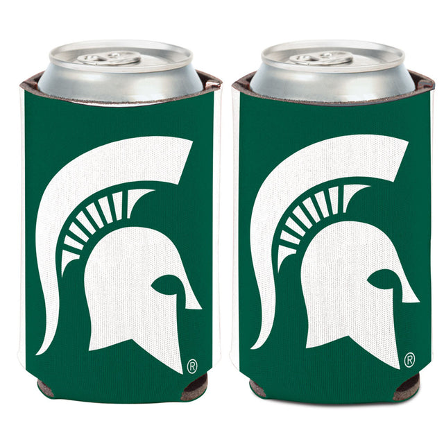 Enfriador de latas de los Spartans del estado de Michigan