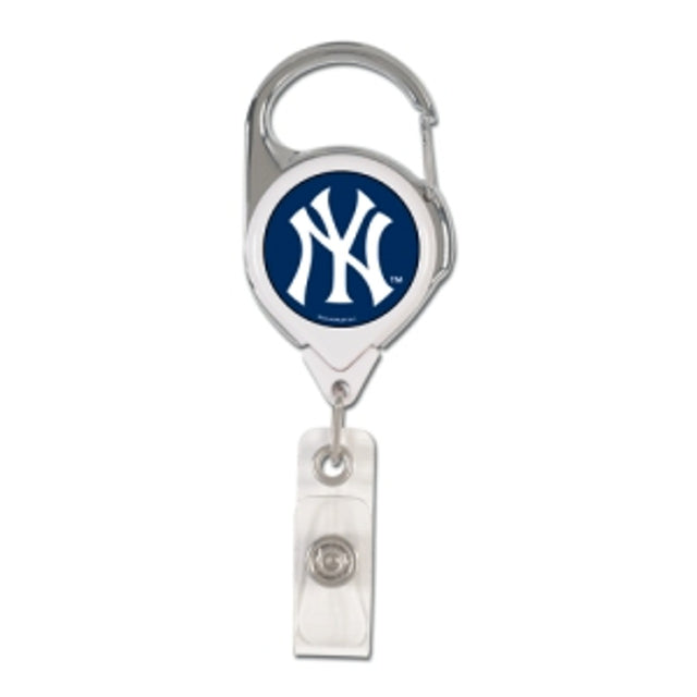 Porta credencial retráctil premium de los New York Yankees