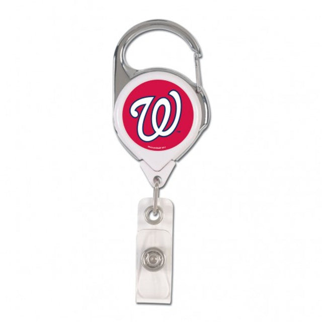 Porta credencial retráctil premium de Washington Nationals