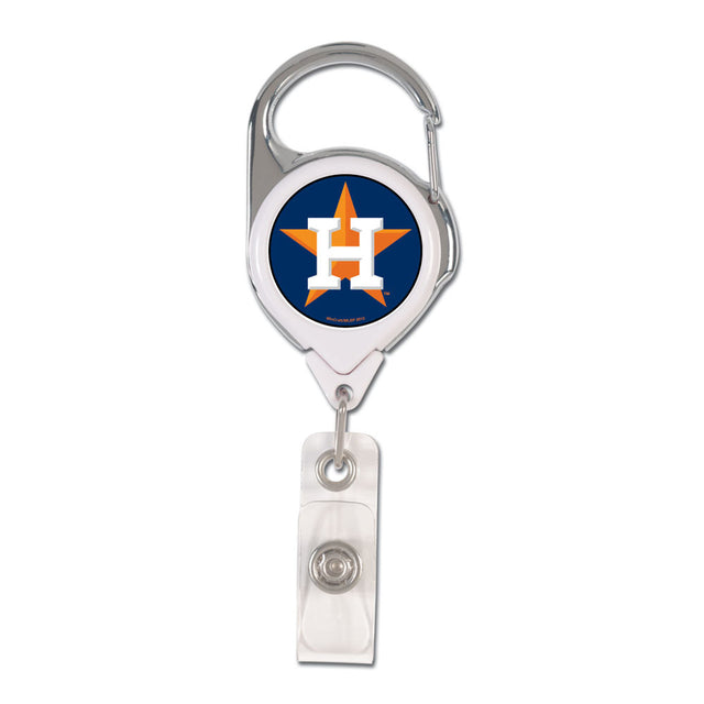 Porta credencial retráctil premium de los Houston Astros