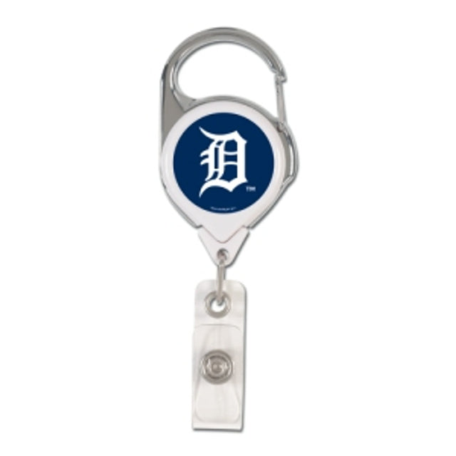 Porta credencial retráctil premium de los Detroit Tigers