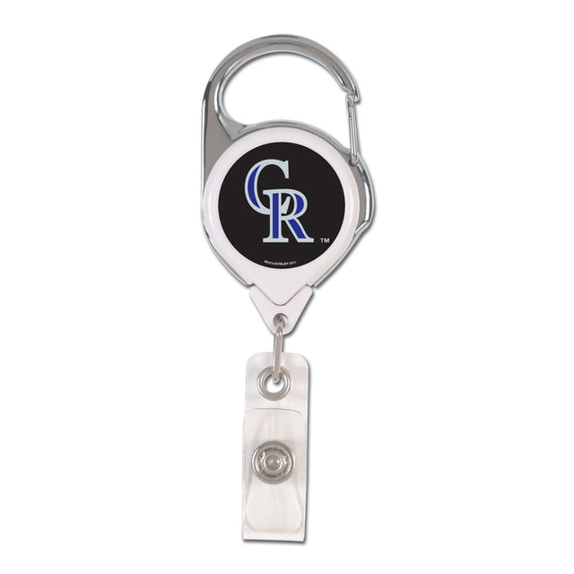 Colorado Rockies Badge Holder Premium Retractable