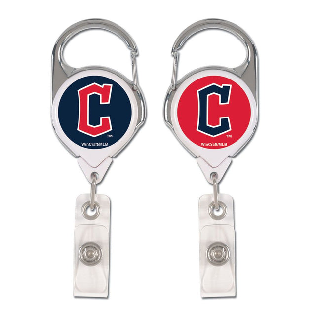 Cleveland Guardians Badge Holder Premium Retractable