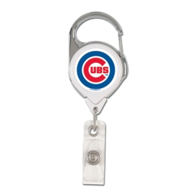 Porta credencial retráctil premium de los Chicago Cubs