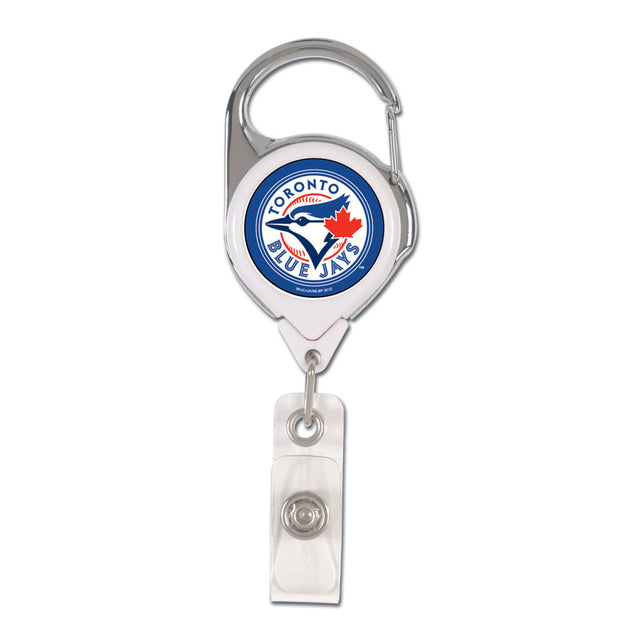 Porta credencial retráctil premium de los Toronto Blue Jays